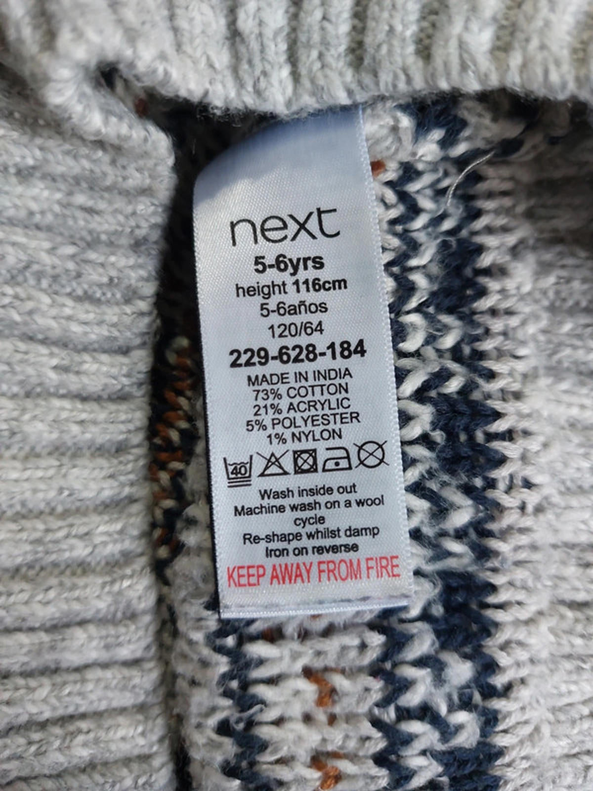 Fairisle jumper