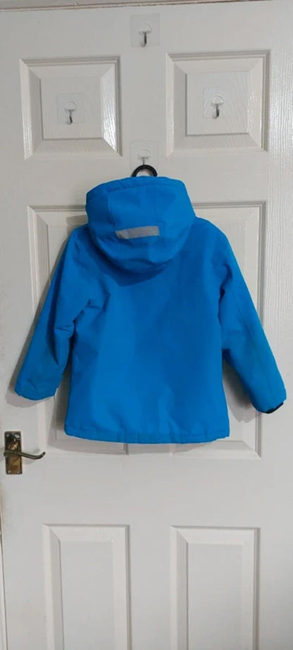 Blue winter coat