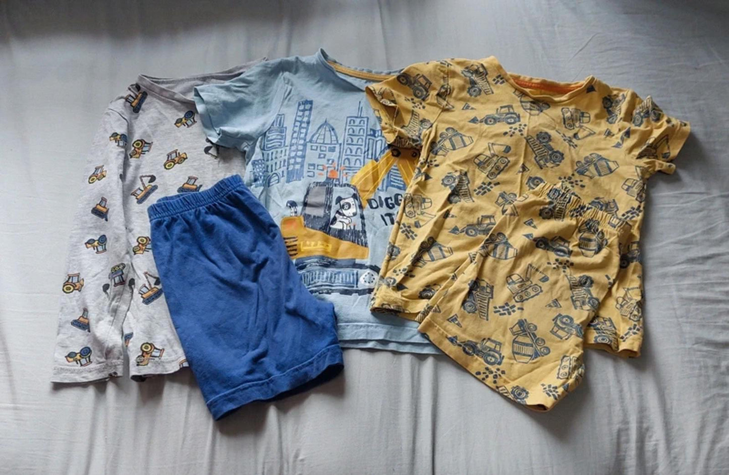 Construction vehicle pyjamas