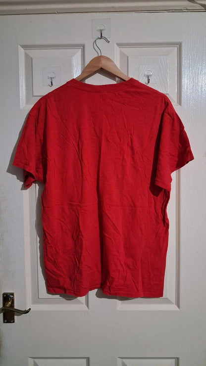 Red BTF t-shirt size Large