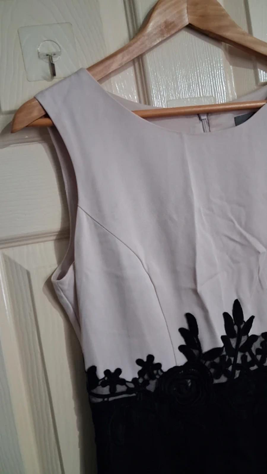 Monochrome dress UK12