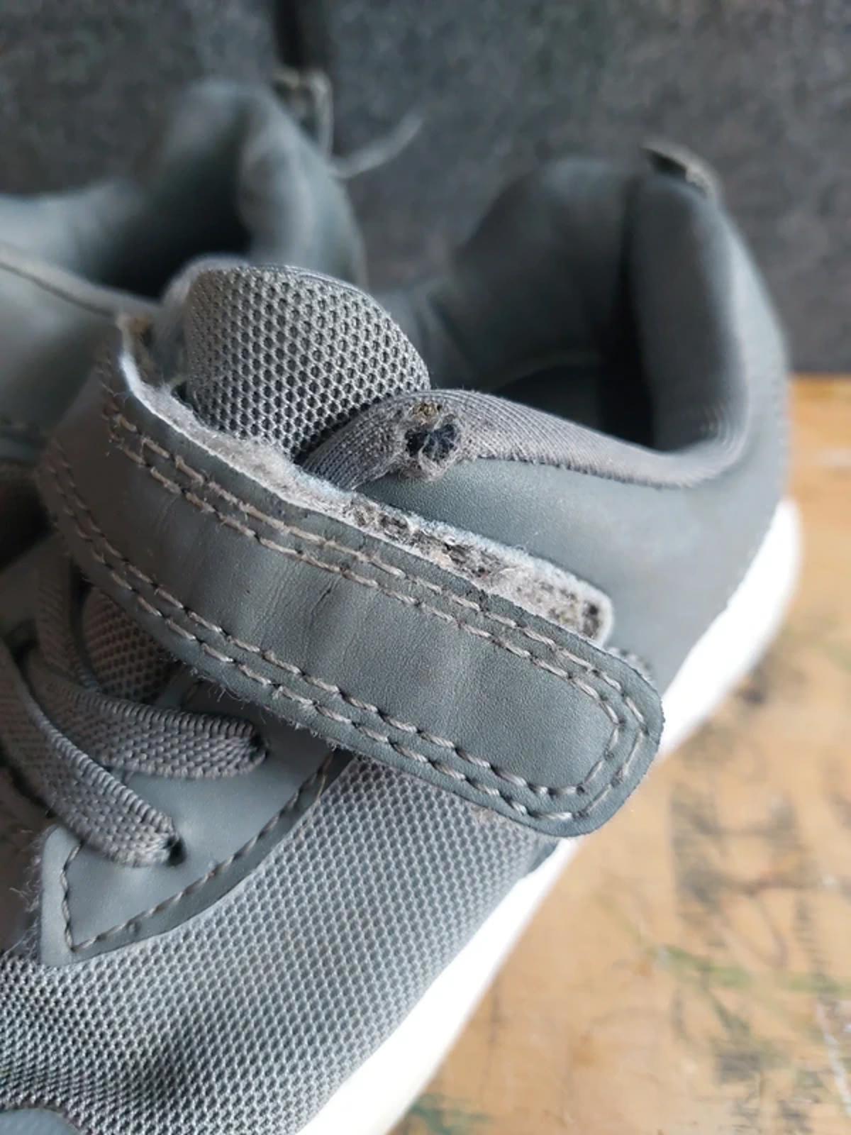 Grey trainers