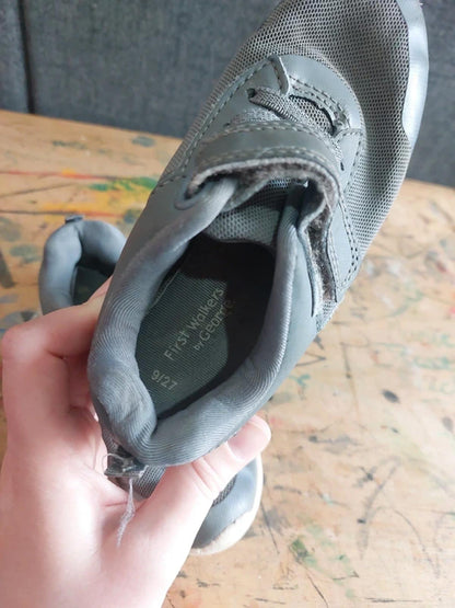 Grey trainers