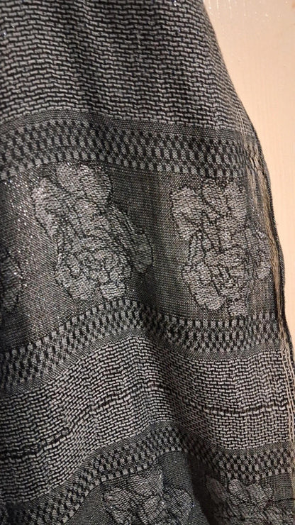 Sparkly black scarf