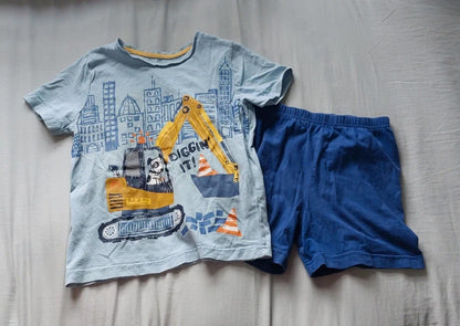 Construction vehicle pyjamas
