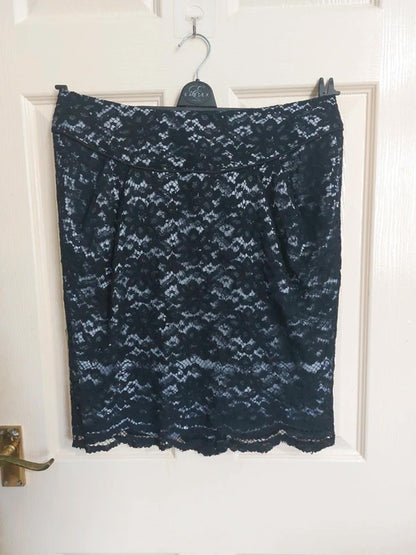 Lace overlay skirt
