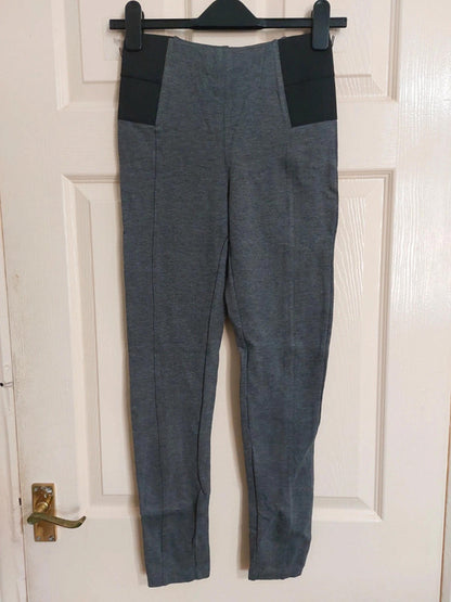 Grey leggings UK8-10