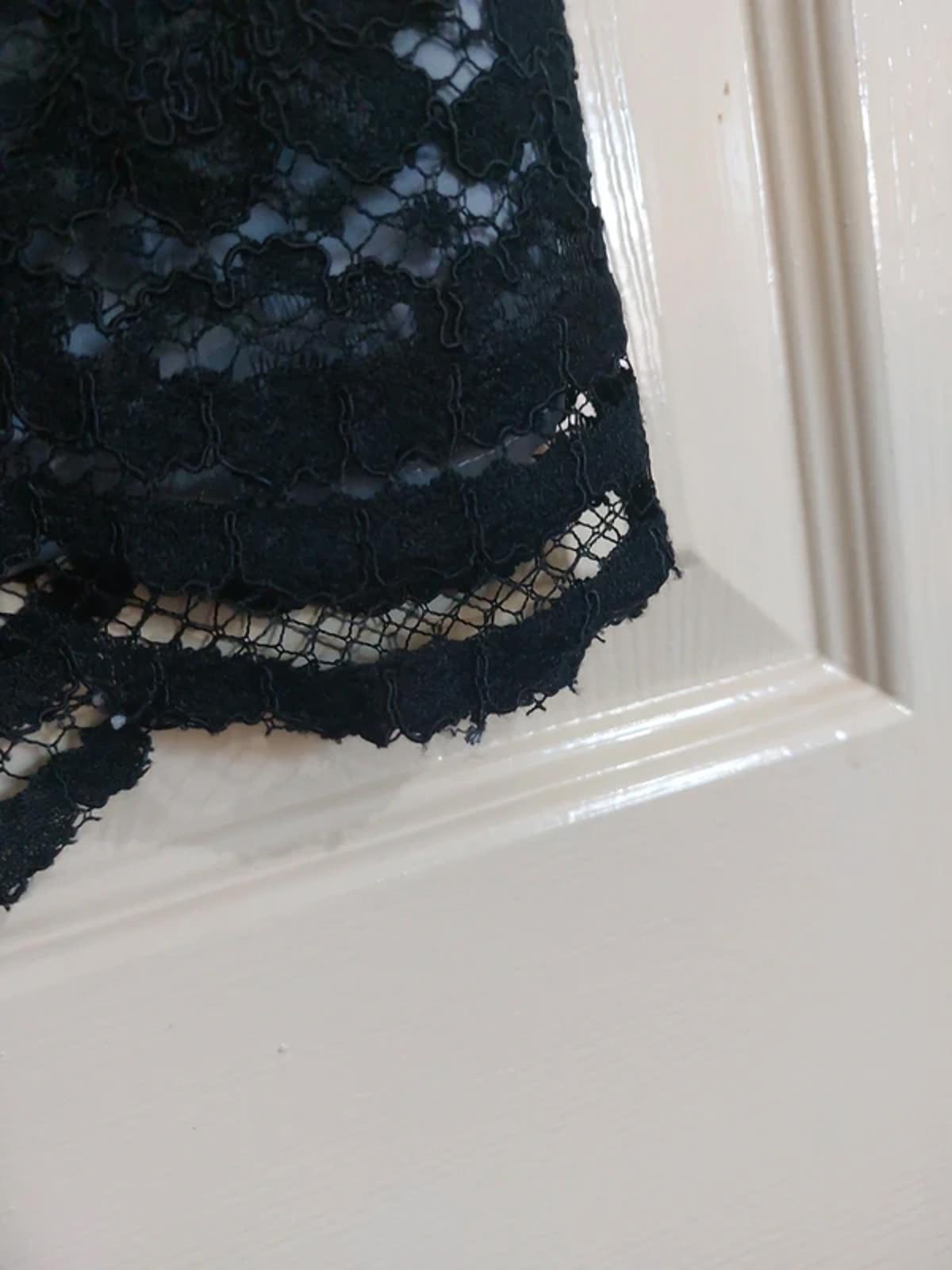 Lace overlay skirt