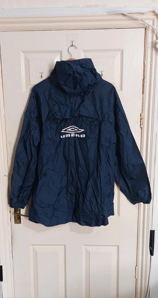 Navy kagoul
