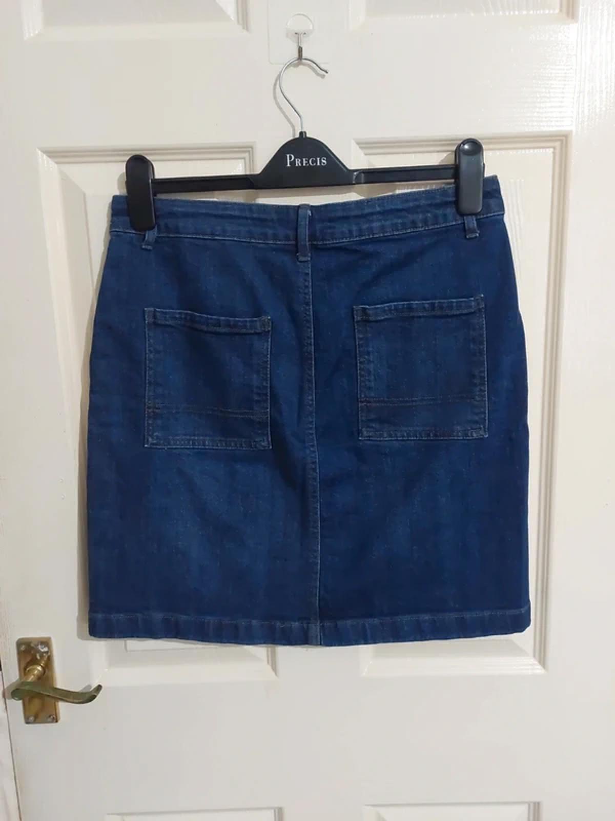 Denim skirt