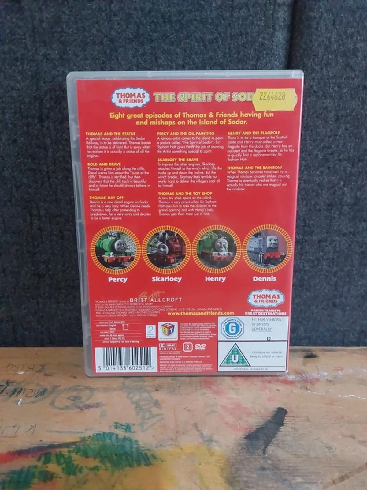 Thomas DVD - the spirit of Sodor