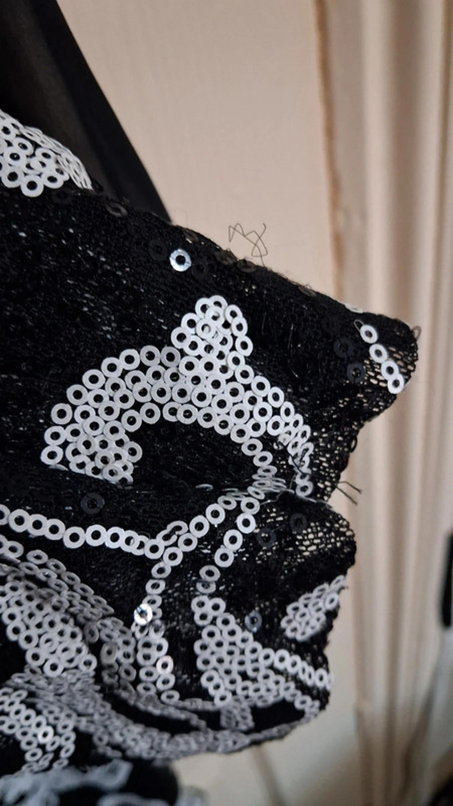 Sparkly black dress UK18
