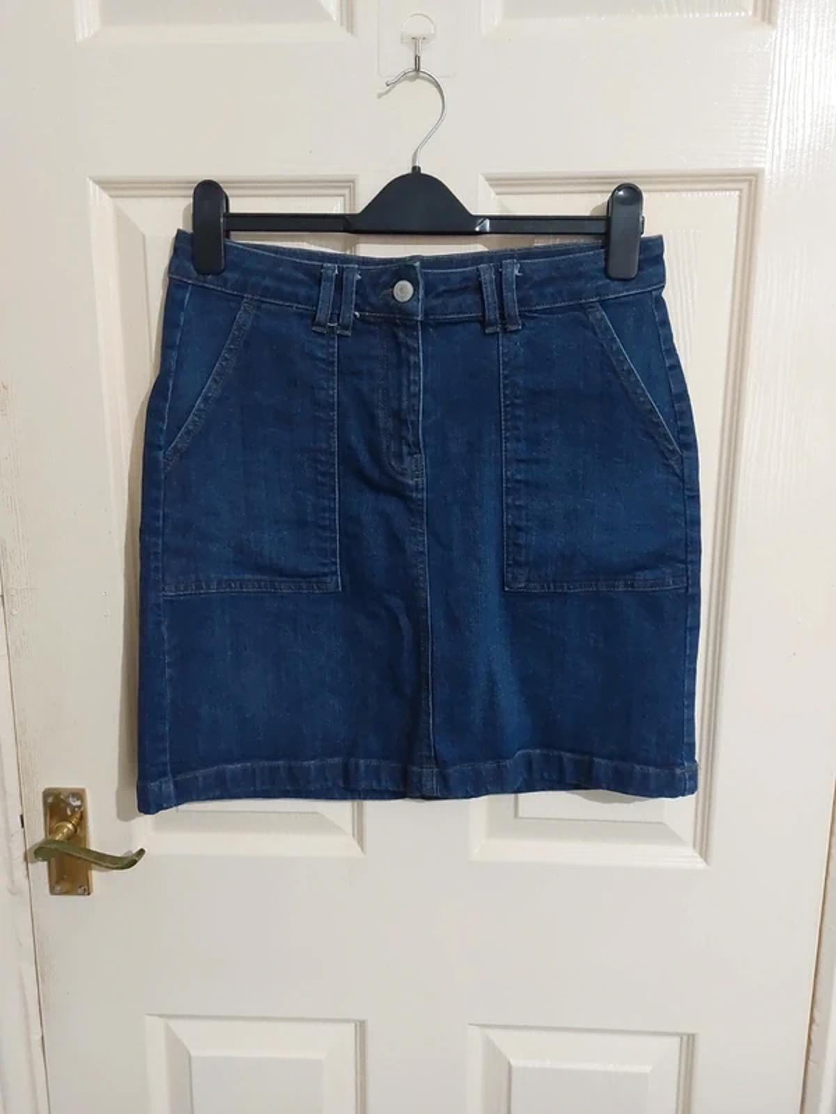 Denim skirt