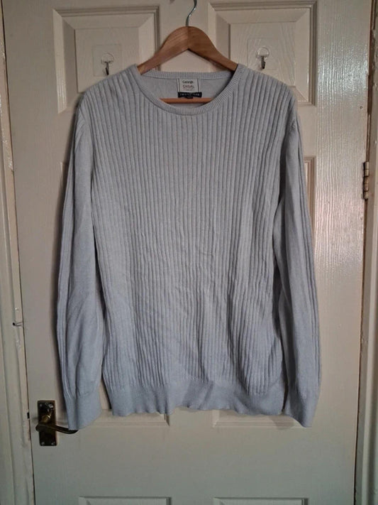 Pale grey jumper size XL