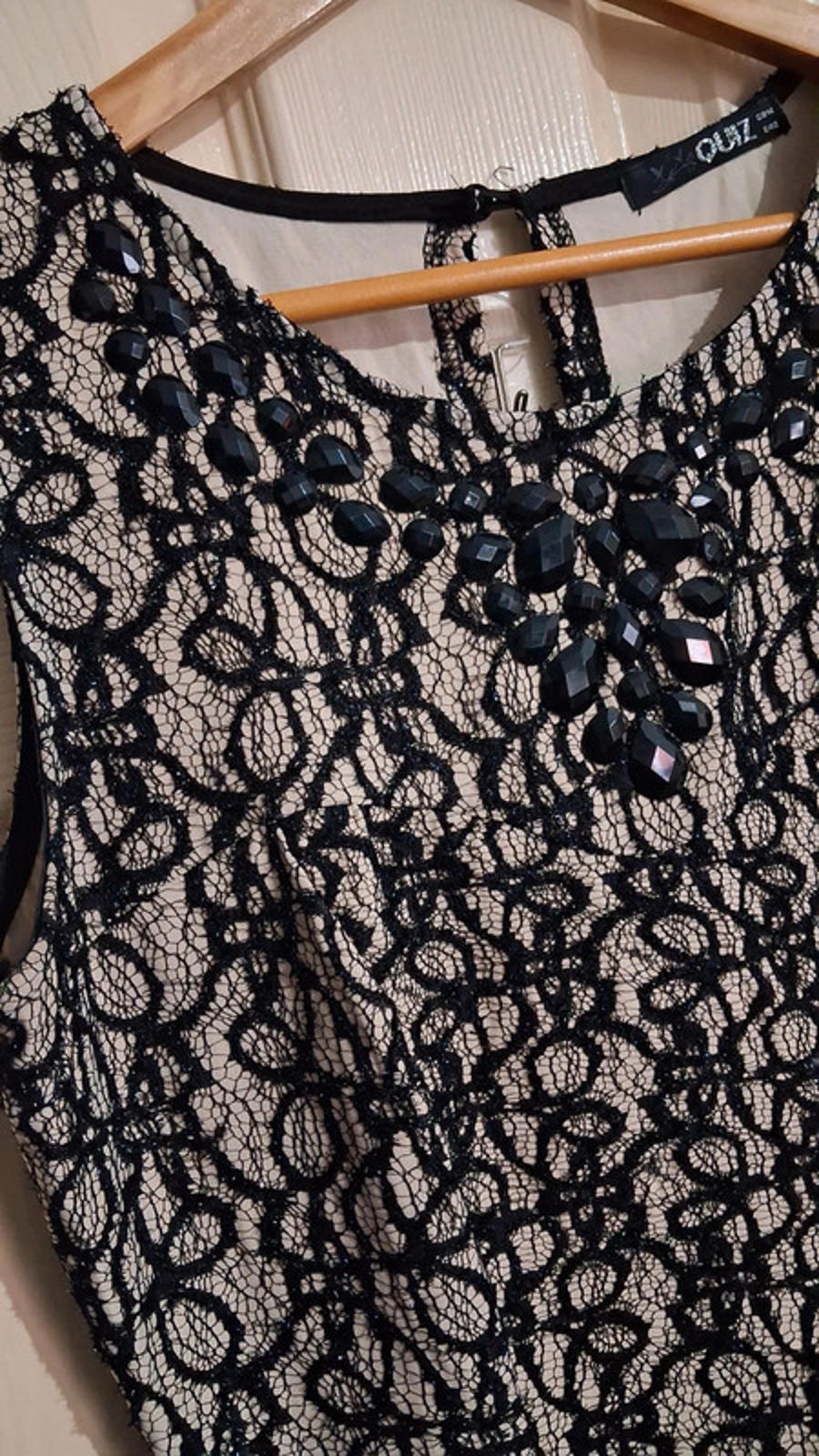 Lace skater dress UK14