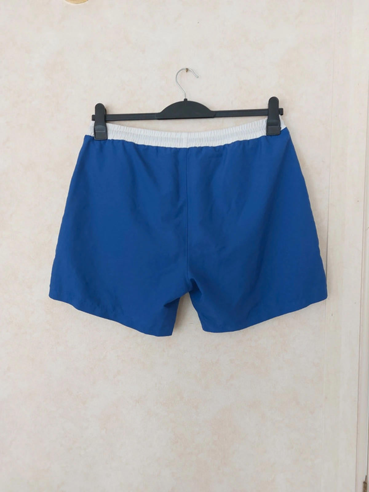 Blue swim shorts
