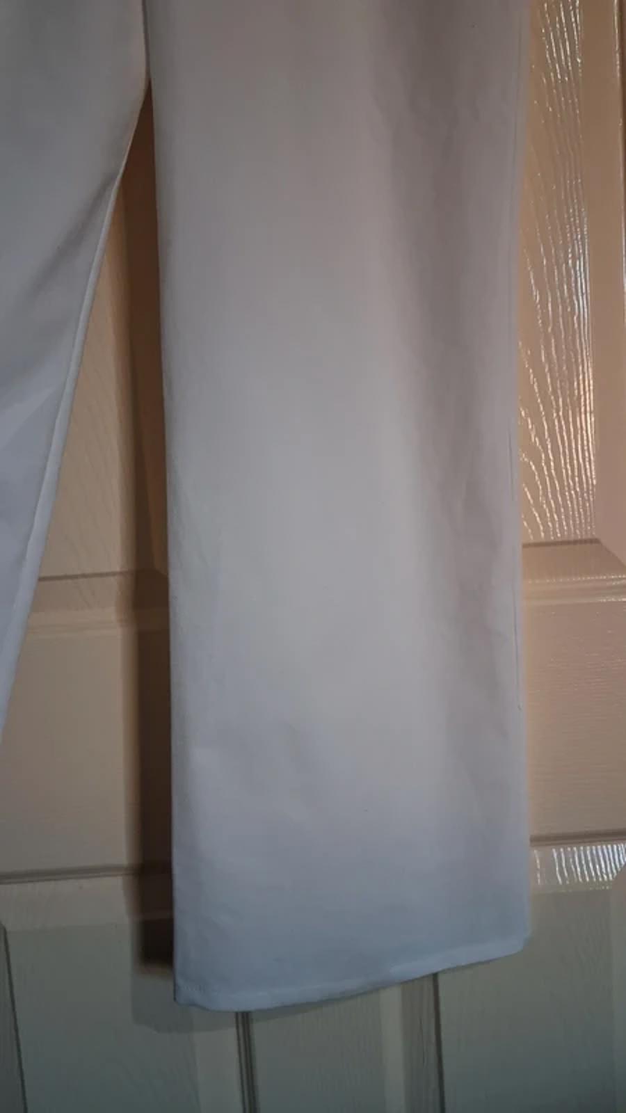 White trousers UK8